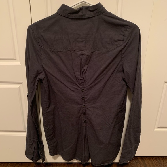 Bluenotes Button Top with Back Detail - Picture 2 of 2